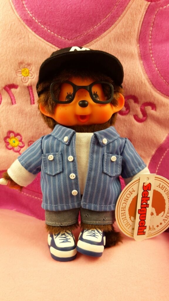 特价 日本 正版 蒙奇奇 monchhichi 黑色帽 堆糖,美图壁纸兴趣