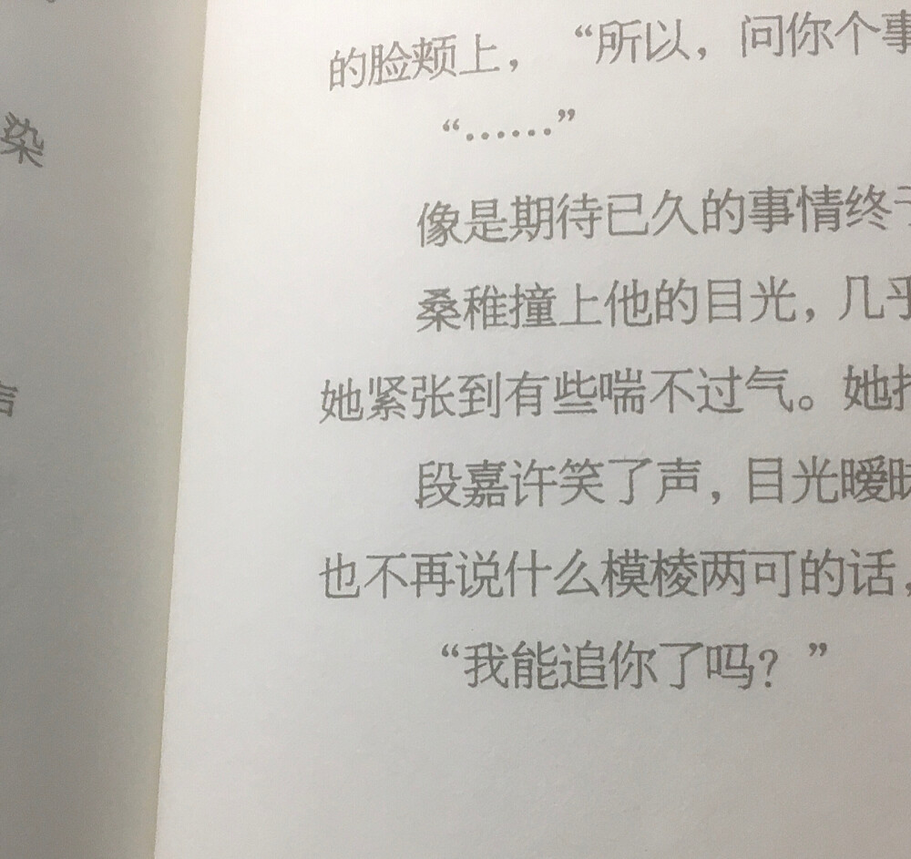 希望你们能遇见段嘉许 不是桑稚的那个段嘉许 是属於自己的段嘉许