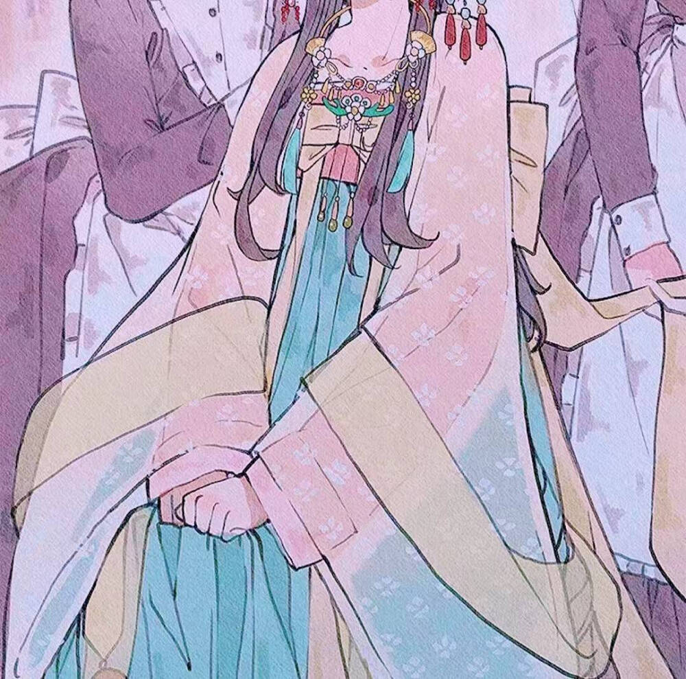 南风知我意,吹梦到西洲 古风女生头像
