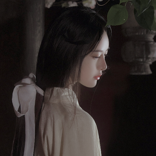 —史达祖《临江仙 秦软玉の自截 禁二传二改 汉服头像/古风女头