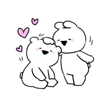 可爱兔 可爱熊 可爱表情包 extremely rabbitbear