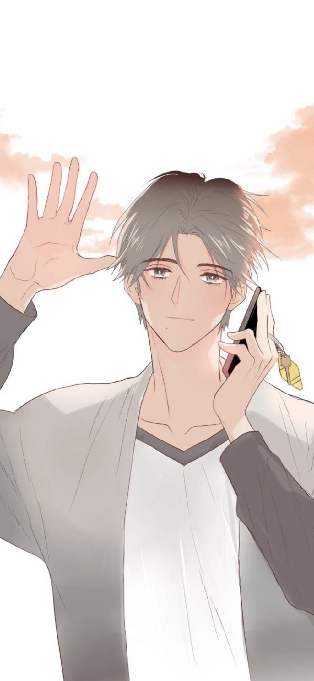 自裁手机壁纸#漫画《恋人的钥匙》夏善吴