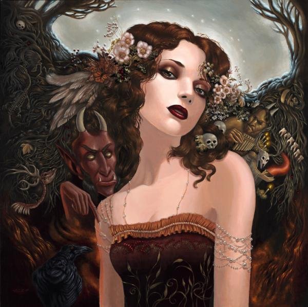 miaaraujo魔幻插画作品