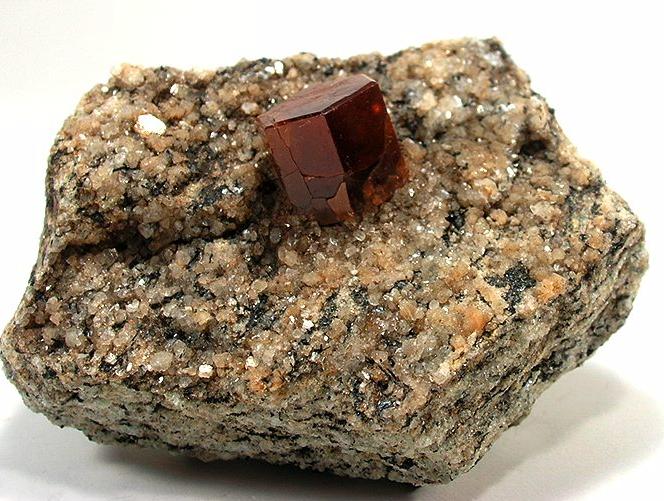 氟钙铈矿 氟钙铈矿是提取铈族稀土元素的主要矿物原料,用铈族元素制造