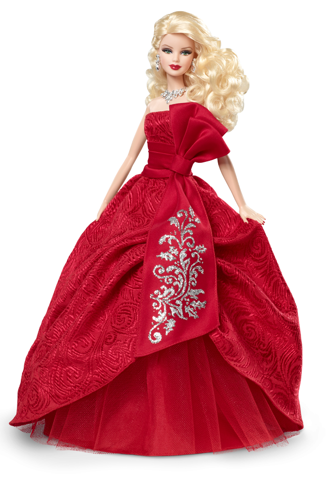 芭比娃娃2012限量版2012holidaybarbie64doll价格3995美元