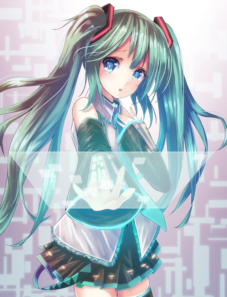 初音未来二次元动漫少女壁纸miku