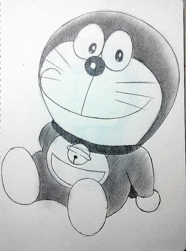 铅笔画哆啦