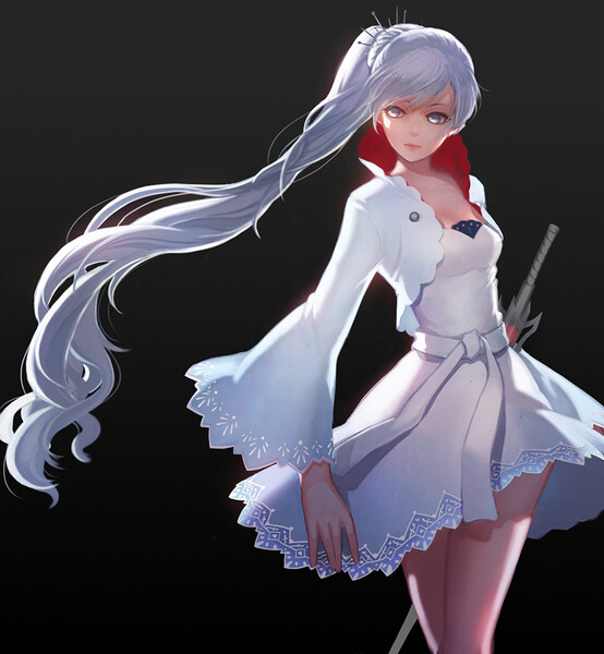 动漫 插画 少女 封面 头像 人物 p站 二次元 壁纸 原创 rwby weiss