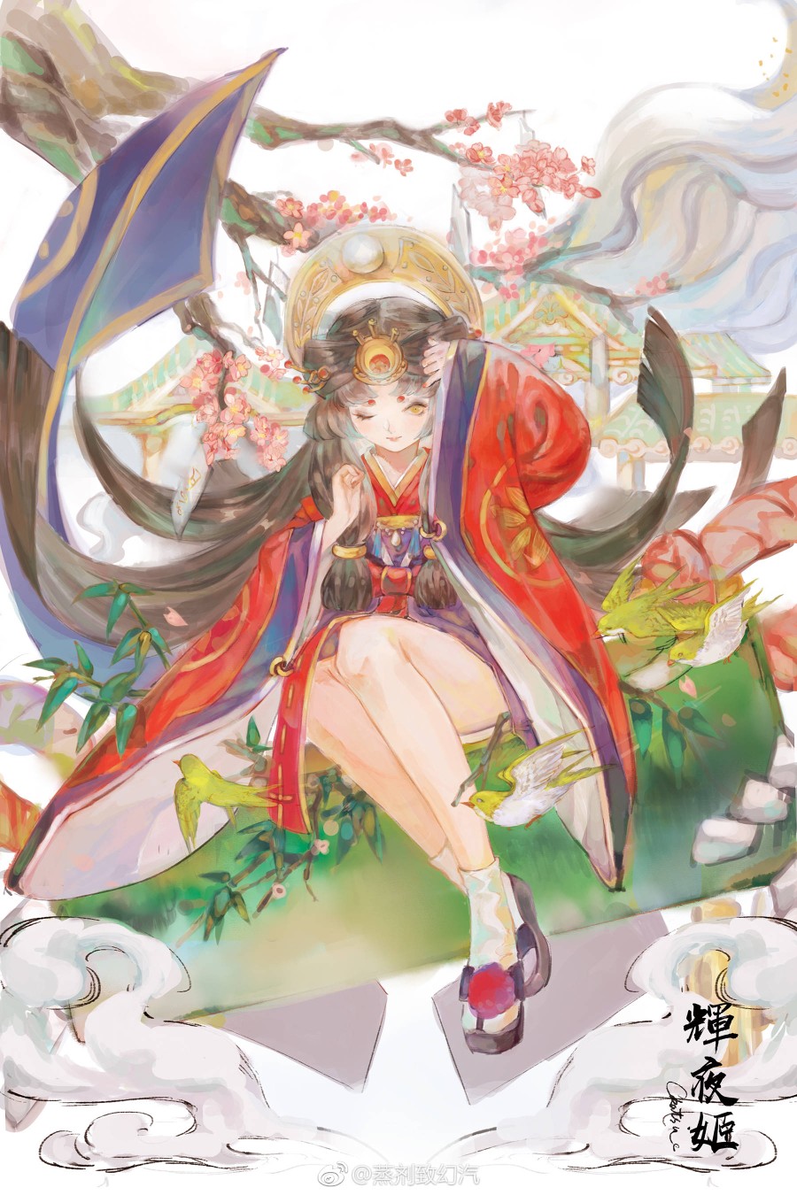 阴阳师 辉夜姬 堆糖,美图壁纸兴趣社区