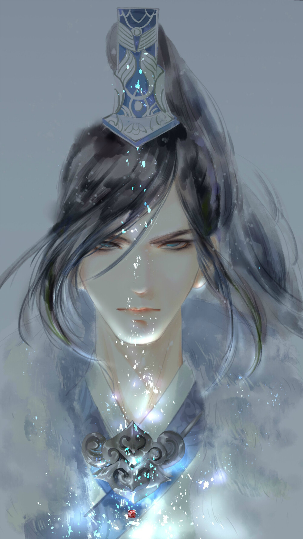 天涯明月刀ol太白绘师六花染雨