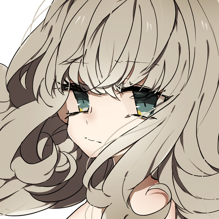 日系动漫二次元头像少女女头