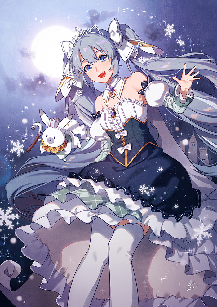 vocaloid初音未来雪未来2019绘师feipid1135942本作品id72439808