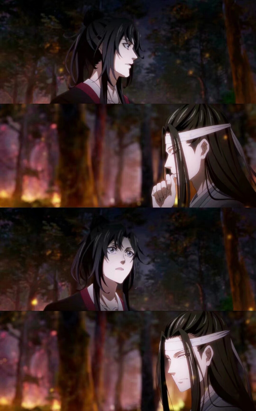 魔道祖师,忘羡三屏壁纸