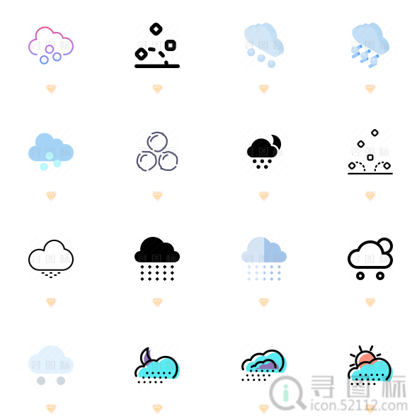 冰雹图标天气