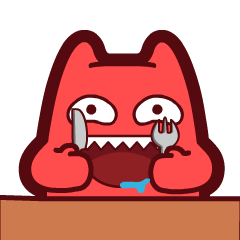 魔鬼猫表情饿