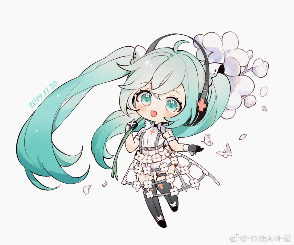 q版初音未来卡哇伊动漫漫图