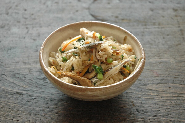 冬の炊き込みご飯（鹿尾菜菜饭）