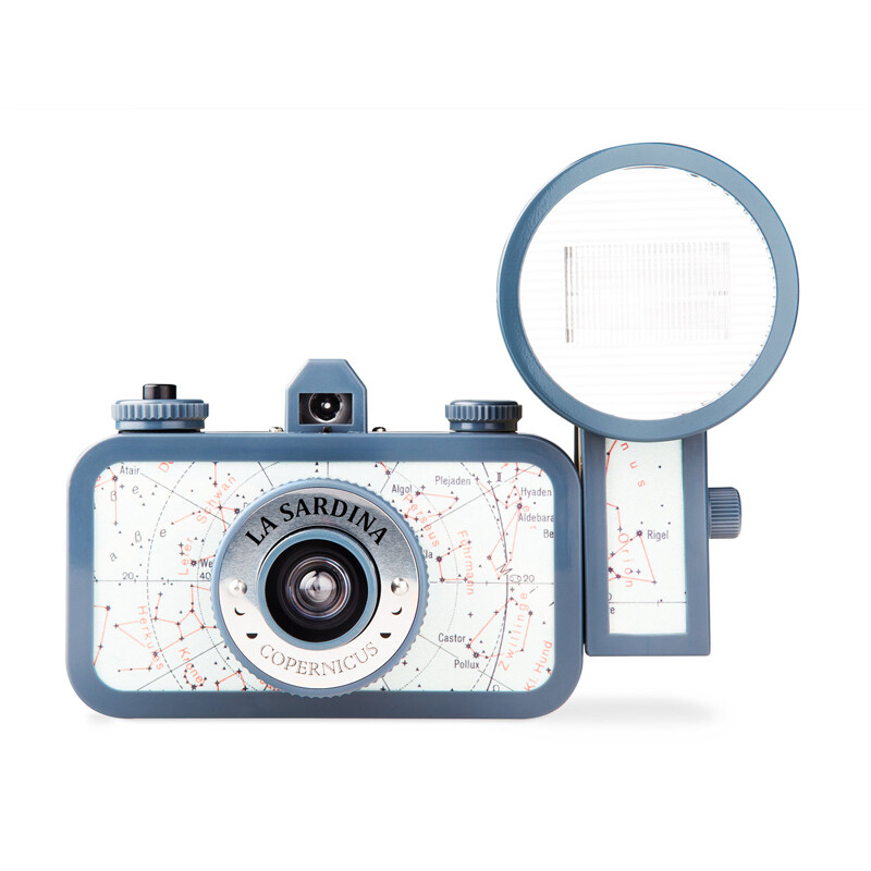 La Sardina Copernicus 哥白尼星座图 沙丁鱼Lomo相机 配闪光灯