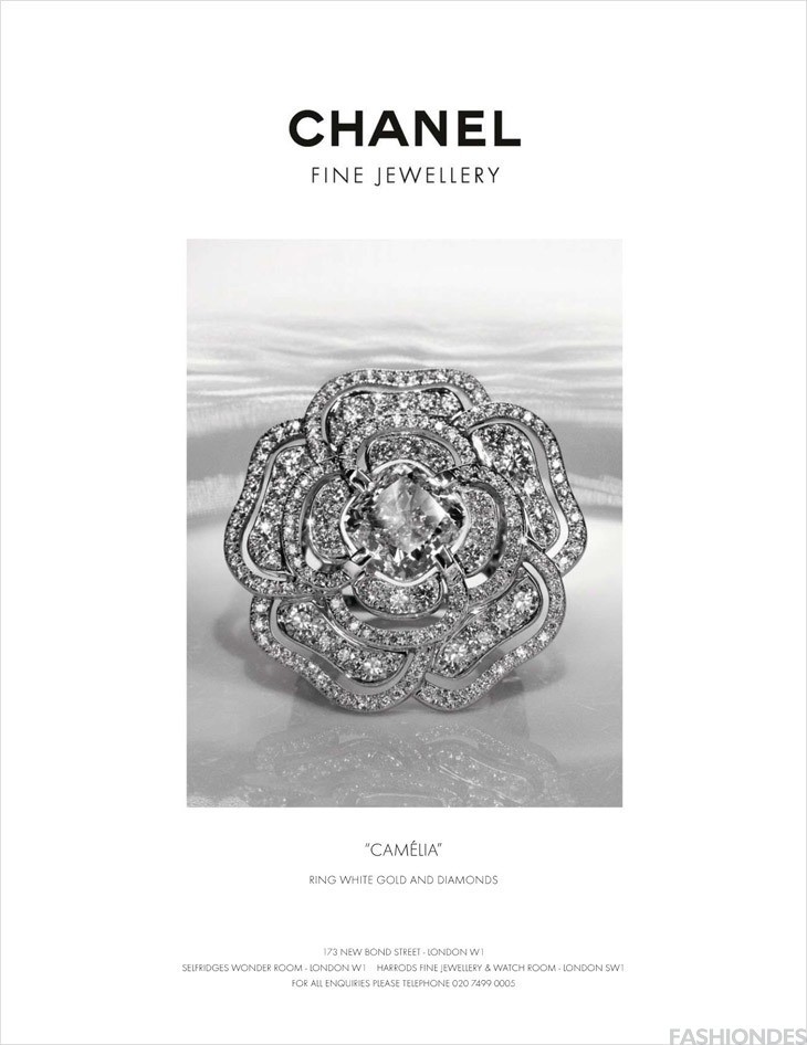 Chanel全新一季的珠宝大片