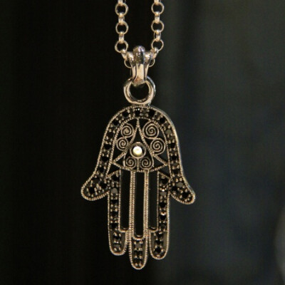 UNICORN “Hamsa”法蒂玛眼手吊坠