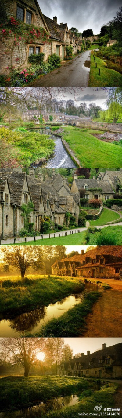 英国 Bibury——古色古香的小镇乡村，纯净之地