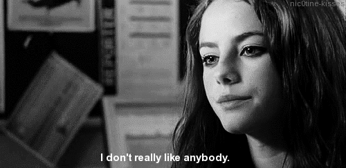 我不真的喜欢任何人