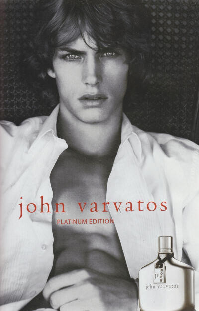 John Varvatos john varvatos fragrance contract platinum edition 2013 (s/s 13)