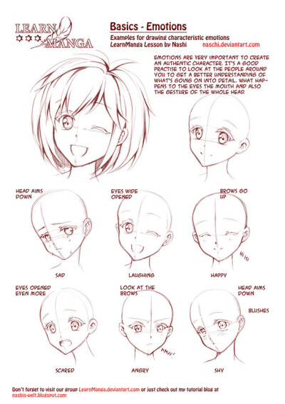 Learn Manga: Emotion...