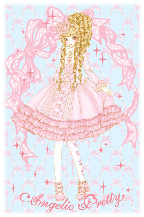 今井キラLolita洛丽塔插画 Angelic Pretty