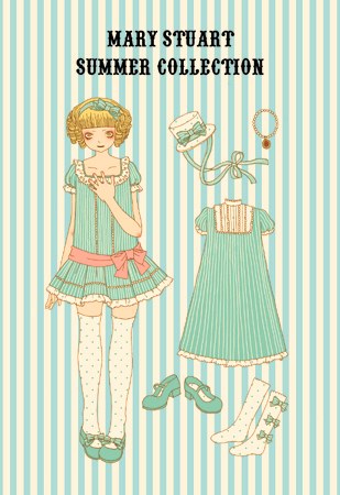 今井キラLolita洛丽塔插画 Angelic Pretty - summer collection