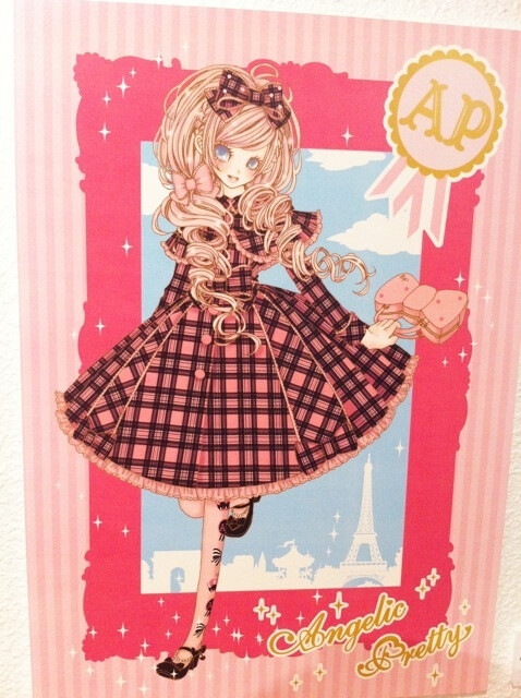 今井キラLolita洛丽塔插画 Angelic Pretty