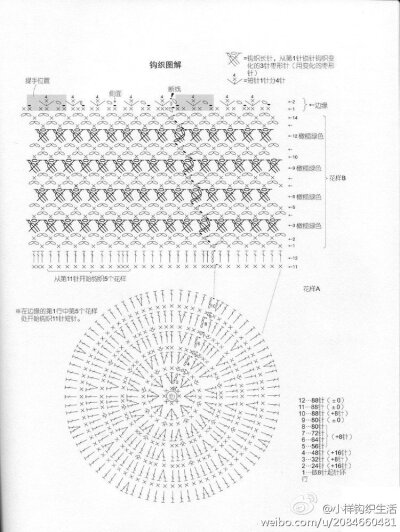 GALA手工 艺术 生活 钩针 钩花