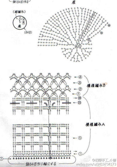 GALA手工 艺术 生活 钩针 钩花