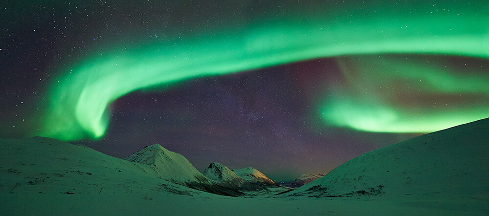 Location: Rekvikeidet Norway The Northern Lights in Norway