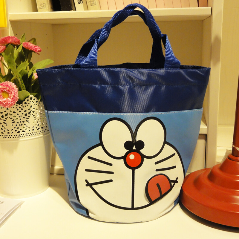 我也有个蓝胖子口袋环保袋蛤