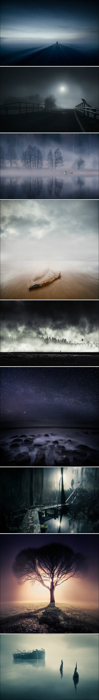 『迷失的梦境』来自芬兰摄影师Mikko Lagerstedt。