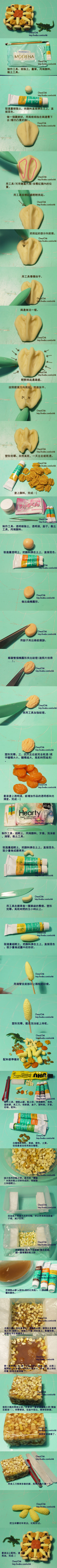 轻粘土DIY终极切糕手工教程 终极切糕来了，轻粘土教程，这回我们终于买的起切糕了！！