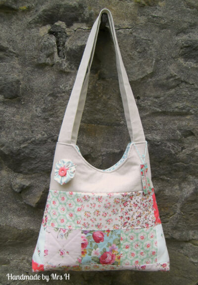 Cath Kidston and Laura Ashley Patchwork &amp; Linen shoulder bag tote purse