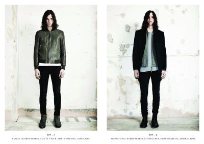 AllSaints all saints autumn/winter 2013 lookbook