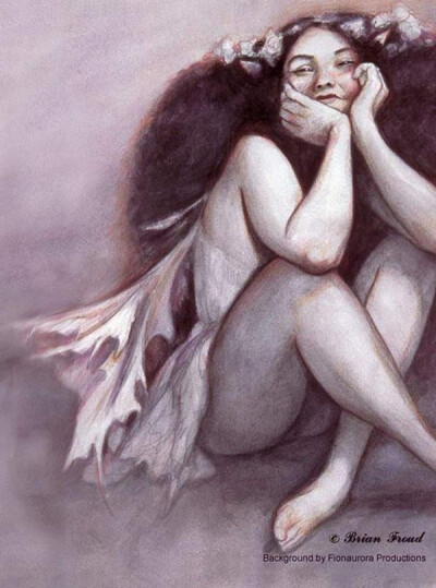 布莱恩·弗劳德（Brian Froud），他的作品让人情不自禁想起儿时童话书中的插画，当时就对精致的外国童话书插画爱不释手。