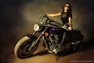 Chopper Biker Girl 01 by 54ka :: Chopper Biker Girl :: index