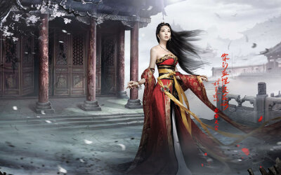 林志玲代言大唐无双2壁纸,第4张图片