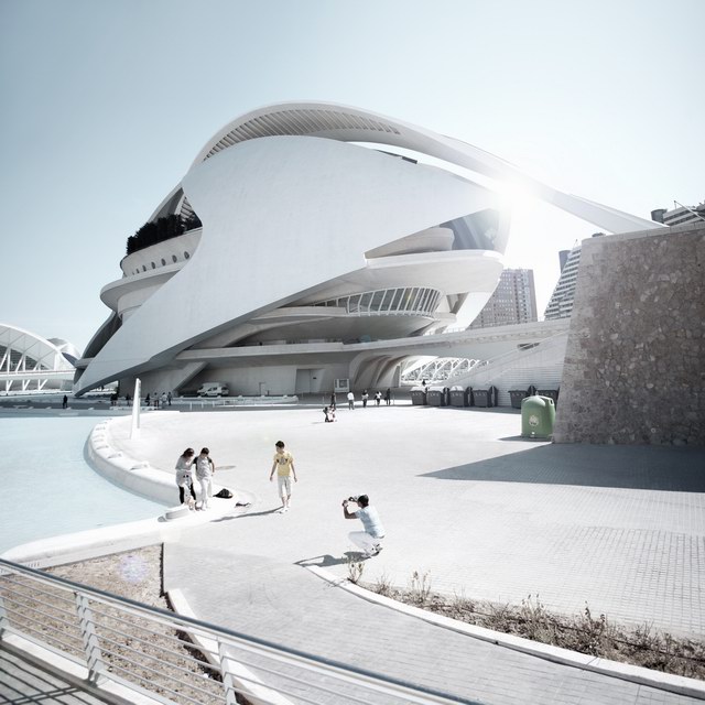 巴伦西亚科学城 CITY OF ARTS AND SCIENCES BY SANTIAGO CALATRAVA