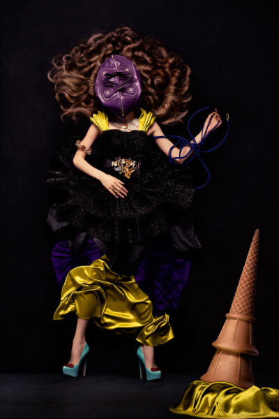 融化的时尚 摄影特辑_Fashion Melt!: Alina by Toufic Araman