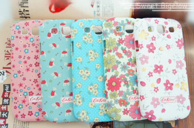 英国Cath kidston复古碎花 田园风Galaxy S3 三星I9300