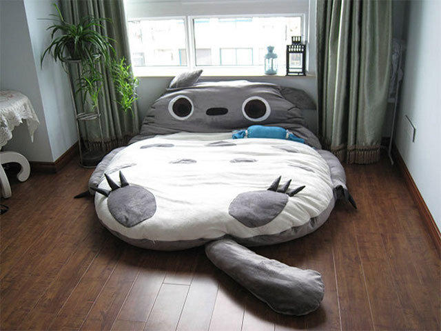 超大龙猫床垫
