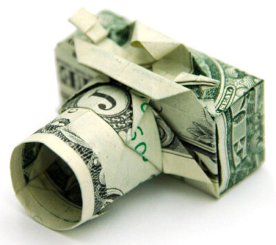 Origami Compact Camera Created With a One Dollar Bill