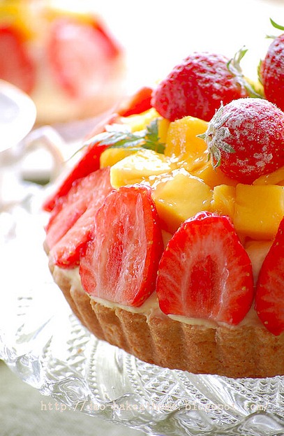 有一种美食叫做{水果塔}