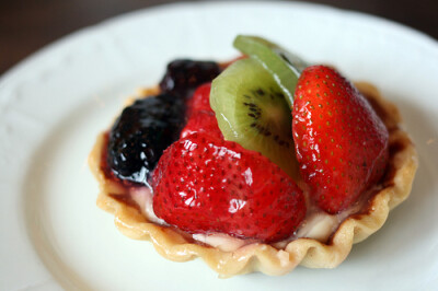 有一种美食叫做{水果塔}