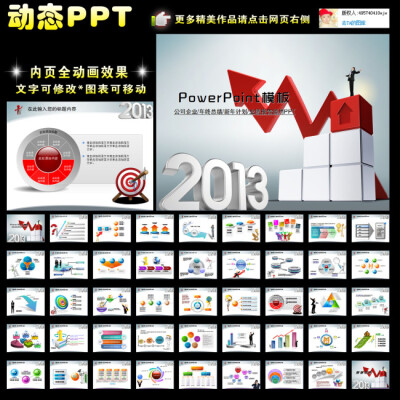 2013年工作计划目标业绩报告会议PPT